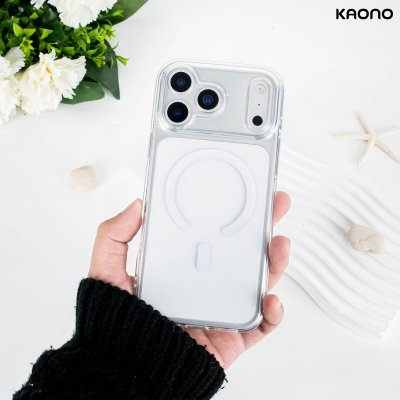 KAONO Defense Shield MagSafe เคสใสกันกระแทกกันเลนส์ สำหรับ iPhone 17 Pro/17 Pro Max