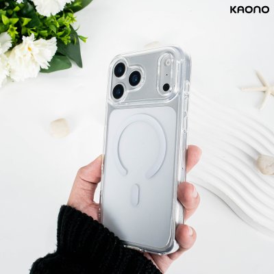 KAONO Defense Shield MagSafe เคสใสกันกระแทกกันเลนส์ สำหรับ iPhone 17 Pro/17 Pro Max