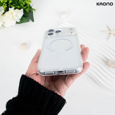 KAONO Defense Shield MagSafe เคสใสกันกระแทกกันเลนส์ สำหรับ iPhone 17 Pro/17 Pro Max