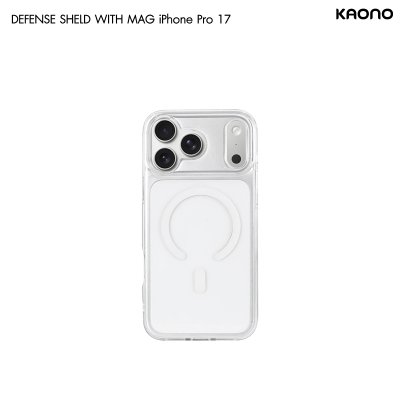 KAONO Defense Shield MagSafe เคสใสกันกระแทกกันเลนส์ สำหรับ iPhone 17 Pro/17 Pro Max