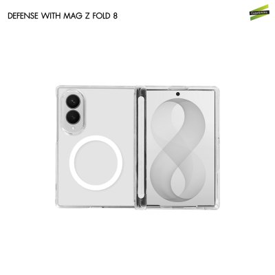 Gizmo Defense Protect MagSafe Case for Samsung Galaxy Z Fold 8 เคสใสกันกระแทก รองรับ MagSafe และช่องเก็บปากกา S Pen