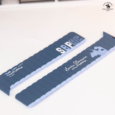 Polo Noel Watchband Santa Barbara สายนาฬิกาแม่เหล็กซิลิกาเจลทูโทน 42/44/45/49 mm. ลิขสิทธิ์แท้