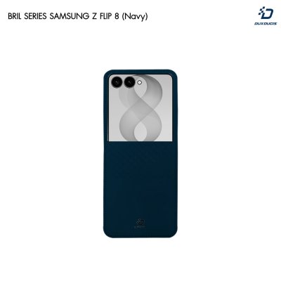 DUX DUCIS Bril Series เคสหนัง สำหรับ Samsung Galaxy Z Flip 8 (Magnetic Version)