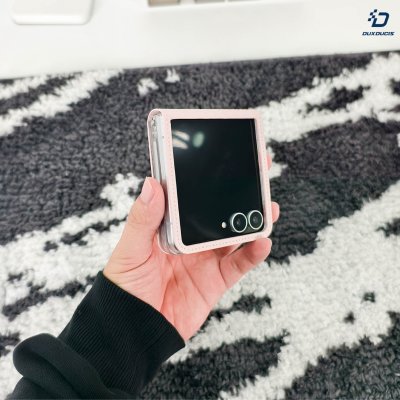DUX DUCIS Bril Series เคสหนัง สำหรับ Samsung Galaxy Z Flip 8 (Magnetic Version)