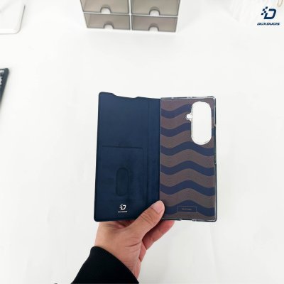 DUX DUCIS Bril Series เคสหนัง สำหรับ Samsung Galaxy Z Fold 8 Ultra (Magnetic Version)