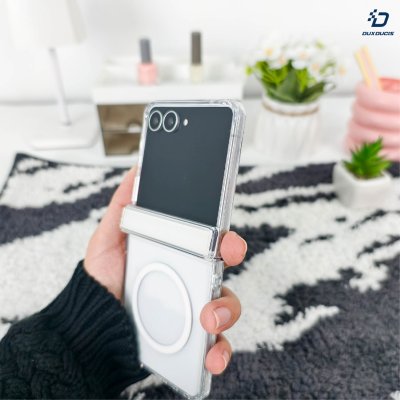 Dux Ducis Clin Mag series Case เคสใสแม่เหล็ก For Samsung Z Flip 8