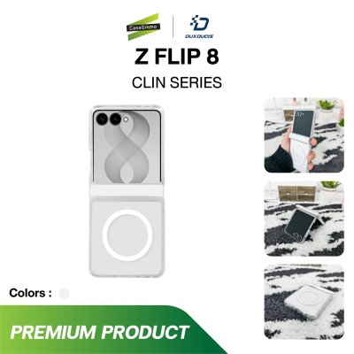 Dux Ducis Clin Mag series Case เคสใสแม่เหล็ก For Samsung Z Flip 8