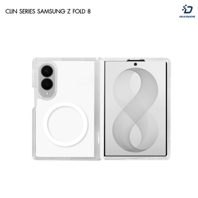 Dux Ducis Clin Mag series Case เคสใสแม่เหล็ก For Samsung Z Fold 8