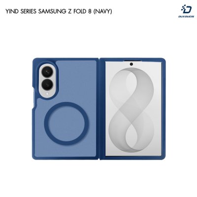 Dux Ducis Yind Series Case เคสใสแมท ป้องกันบานพับรองรับ MagSafe for Samsung Galaxy Z Fold 8