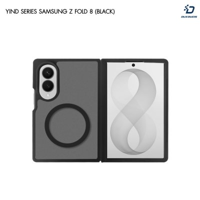 Dux Ducis Yind Series Case เคสใสแมท ป้องกันบานพับรองรับ MagSafe for Samsung Galaxy Z Fold 8