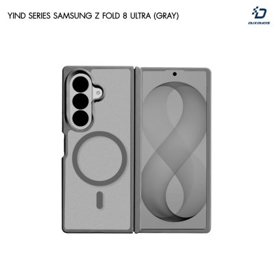 Dux Ducis Yind Series Case เคสใสแมท ป้องกันบานพับรองรับ MagSafe for Samsung Galaxy Z Fold 8 Ultra