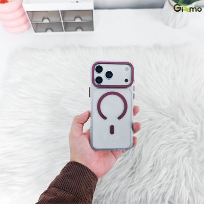 Gizmo Camera Stand MagSafe iPhone 17/18 Series เคสใสขาตั้งกล้องแม่เหล็ก