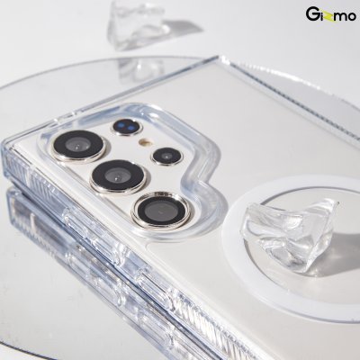 Gizmo เคส รุ่น Defense Crystal magsafe case เคสสำหรับชาร์จ เคสใส TPU-GEL Samsung s24 ultra