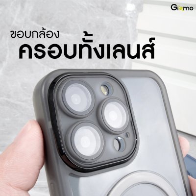 Defense Guard with Magsafe สำหรับไอโฟน 15p/15pm เคสรองรับการชาร์จไร้สาย ขอบกันกระแทก กันเลนส์กล้อง