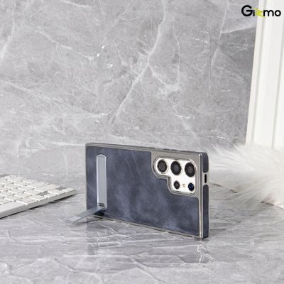 Gizmo เคส รุ่น Defense Leather Stand เคสหนังกันกระแทก มีขาตั้งในตัว Samsung s24 ultra
