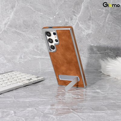 Gizmo เคส รุ่น Defense Leather Stand เคสหนังกันกระแทก มีขาตั้งในตัว Samsung s24 ultra