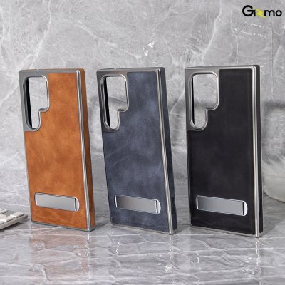 Gizmo เคส รุ่น Defense Leather Stand เคสหนังกันกระแทก มีขาตั้งในตัว Samsung s24 ultra