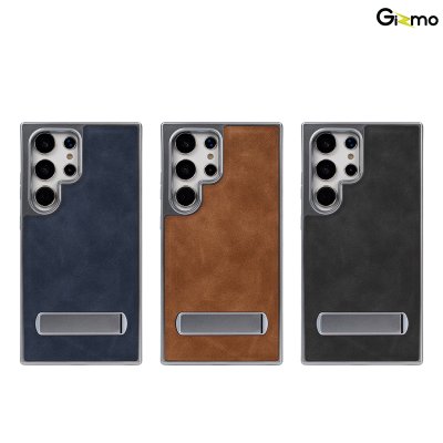 Gizmo เคส รุ่น Defense Leather Stand เคสหนังกันกระแทก มีขาตั้งในตัว Samsung s24 ultra