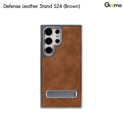 Gizmo เคส รุ่น Defense Leather Stand เคสหนังกันกระแทก มีขาตั้งในตัว Samsung s24 ultra