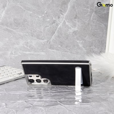 Gizmo เคส รุ่น Defense Leather Stand เคสหนังกันกระแทก มีขาตั้งในตัว Samsung s24 ultra
