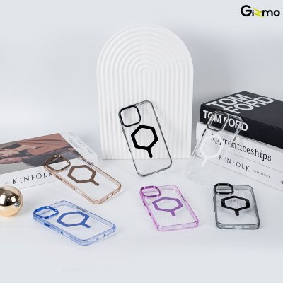 Gizmo Case Defense Honey Comb Magsafe เคสใส กันรอยขีดข่วน กันกระแทก สำหรับไอโฟน 16/16Pro/16+/16promax