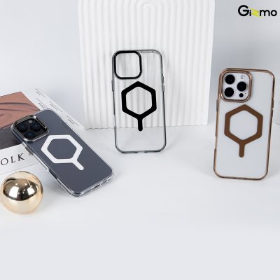 Gizmo Case Defense Honey Comb Magsafe เคสใส กันรอยขีดข่วน กันกระแทก สำหรับไอโฟน 16/16Pro/16+/16promax
