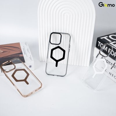 Gizmo Case Defense Honey Comb Magsafe เคสใส กันรอยขีดข่วน กันกระแทก สำหรับไอโฟน 16/16Pro/16+/16promax