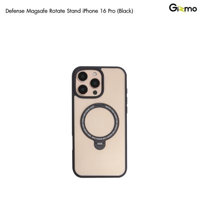 Gizmo Defense Magsafe Rotate Stand iPhone 16/16Pro/16+/16promax มีขาตั้ง เนื้อสัมผัสแมท เคสชาร์จได้ กันกระแทก