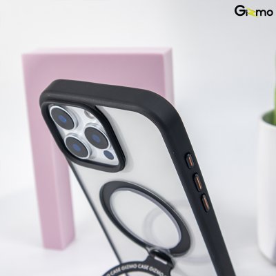 Gizmo Defense Magsafe Rotate Stand iPhone 16/16Pro/16+/16promax มีขาตั้ง เนื้อสัมผัสแมท เคสชาร์จได้ กันกระแทก