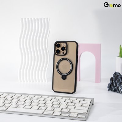 Gizmo Defense Magsafe Rotate Stand iPhone 16/16Pro/16+/16promax มีขาตั้ง เนื้อสัมผัสแมท เคสชาร์จได้ กันกระแทก