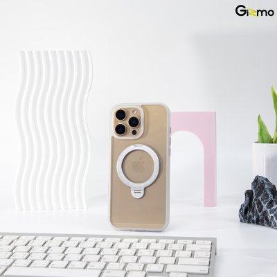 Gizmo Defense Magsafe Rotate Stand iPhone 16/16Pro/16+/16promax มีขาตั้ง เนื้อสัมผัสแมท เคสชาร์จได้ กันกระแทก