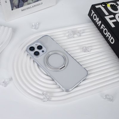 Gizmo Defense magsafe Rotate Stand iPhone 16/16+/16pro/16Pro max เคสใส กันกระแทก มีขาตั้ง เคสชาร์จได้