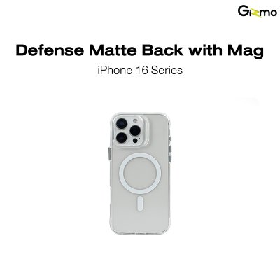 Gizmo Defense Matte Back With Magsafe iPhone 16 Pro max เคสกันกระแทก เนื้อแมท เคสชาร์จได้ ไอโฟน16 Pro max