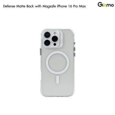 Gizmo Defense Matte Back With Magsafe iPhone 16 Pro max เคสกันกระแทก เนื้อแมท เคสชาร์จได้ ไอโฟน16 Pro max