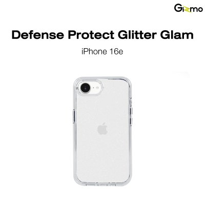 Gizmo Glitter Glam iPhone 16E เคสไอโฟน เคสใสกลิตเตอร์ กากเพชร กันรอยขีดข่วน กันกระแทก