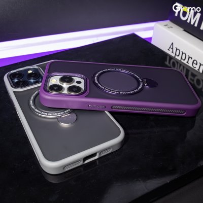Gizmo เคสรุ่น Defense Rotate Stand MagSafe iPhone 15/15+/15 Promax มีขาตั้ง เนื้อสัมผัสแมท เคสชาร์จได้ กันกระแทก