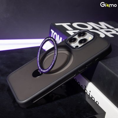 Gizmo เคสรุ่น Defense Rotate Stand MagSafe iPhone 15/15+/15 Promax มีขาตั้ง เนื้อสัมผัสแมท เคสชาร์จได้ กันกระแทก