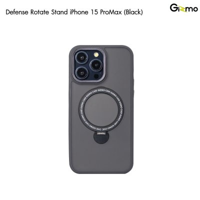 Gizmo เคสรุ่น Defense Rotate Stand MagSafe iPhone 15/15+/15 Promax มีขาตั้ง เนื้อสัมผัสแมท เคสชาร์จได้ กันกระแทก