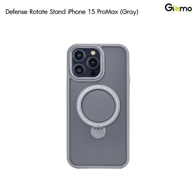 Gizmo เคสรุ่น Defense Rotate Stand MagSafe iPhone 15/15+/15 Promax มีขาตั้ง เนื้อสัมผัสแมท เคสชาร์จได้ กันกระแทก