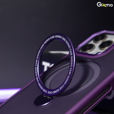 Gizmo เคสรุ่น Defense Rotate Stand MagSafe iPhone 15/15+/15 Promax มีขาตั้ง เนื้อสัมผัสแมท เคสชาร์จได้ กันกระแทก