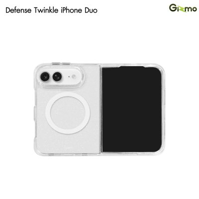 Gizmo Twinkle Magsafe Case Clear iPhone DUO เคสใสกลิตเตอร์ รองรับ MagSafe