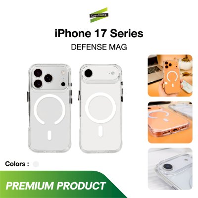 เคส iPhone 17 Gizmo Defense ใส MagSafe กันกระแทก