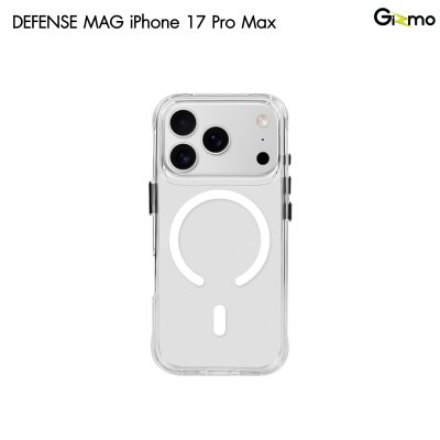 เคส iPhone 17 Gizmo Defense ใส MagSafe กันกระแทก