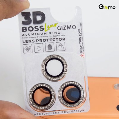 Gizmo Diamond Lens Protector ฟิล์มเลนส์กล้องกากเพชร iPhone17 ปกป้องขั้นสุด ดีไซน์หรู