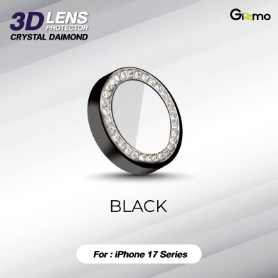 Gizmo Diamond Lens Protector ฟิล์มเลนส์กล้องกากเพชร iPhone17 ปกป้องขั้นสุด ดีไซน์หรู