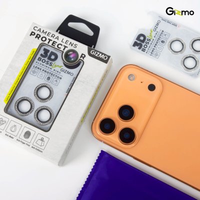 Gizmo Diamond Lens Protector ฟิล์มเลนส์กล้องกากเพชร iPhone17 ปกป้องขั้นสุด ดีไซน์หรู