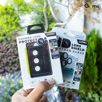Gizmo 3D Eagle Eyes Lens Protector กระจกกันรอยเลนส์กล้อง Samsung S26 Series ดีไซน์ 3D อลูมิเนียม