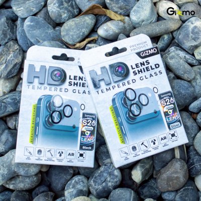 Gizmo 3D Eagle Eyes Lens Protector กระจกกันรอยเลนส์กล้อง Samsung S26 Series ดีไซน์ 3D อลูมิเนียม