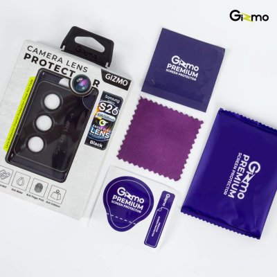 Gizmo 3D Eagle Eyes Lens Protector กระจกกันรอยเลนส์กล้อง Samsung S26 Series ดีไซน์ 3D อลูมิเนียม