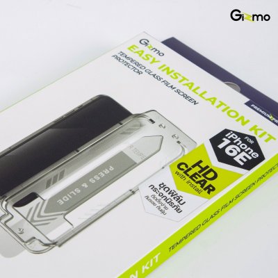 Gizmo Easy Installation Kit Film HD Clear ชุดฟิล์มกระจกใสกันรอย แบบติดตั้งเอง ไอโฟน iPhone